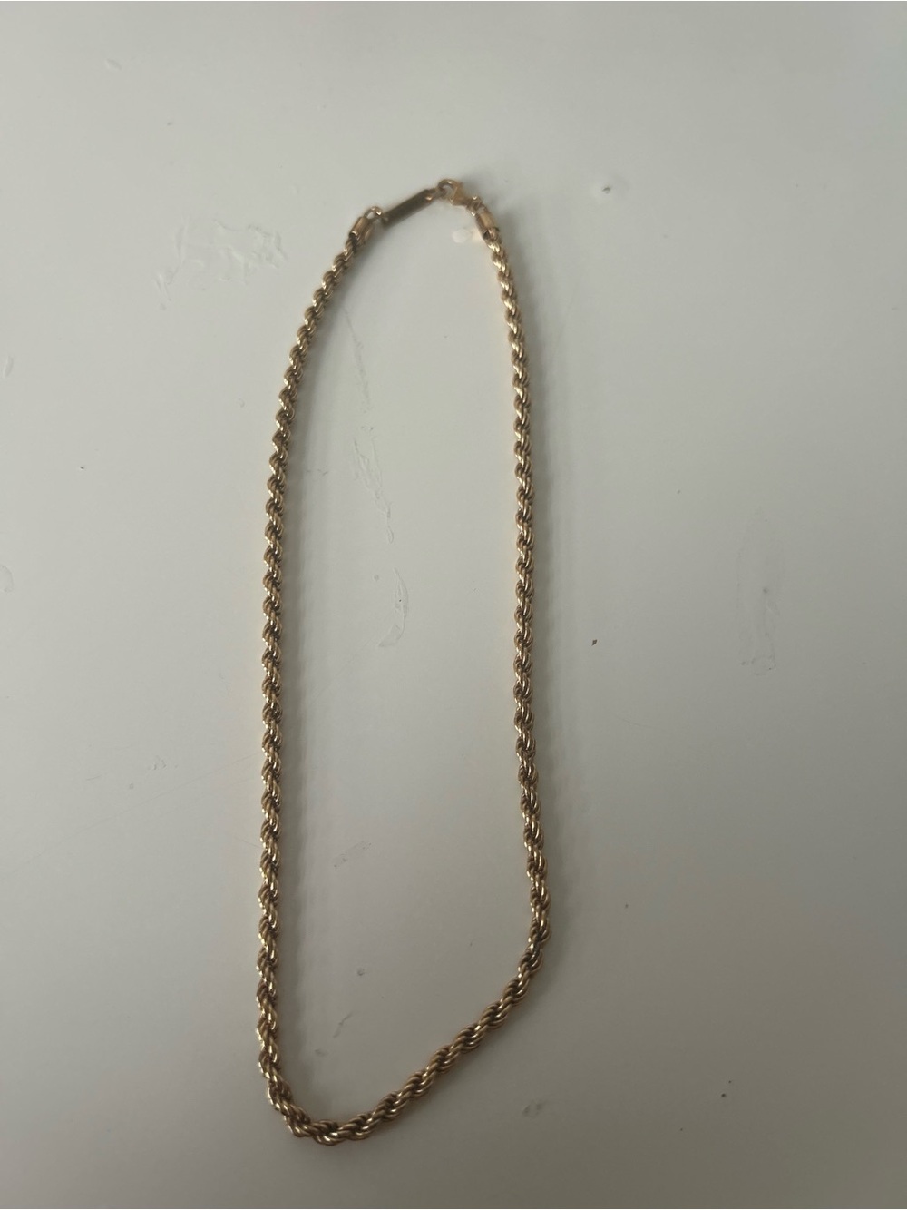 Gold Rope Chain Necklace - Elegant Women's Jewelry MEJURI